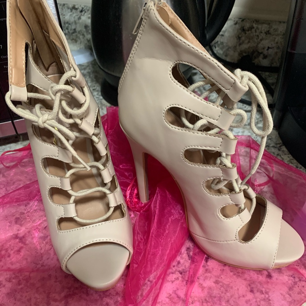 Nude heels